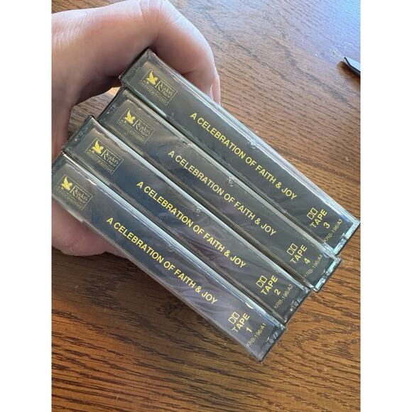 A Celebration Of Faith And Joy 4 Part Cassette Series Readers Digest New Sealed - Picture 2 of 6